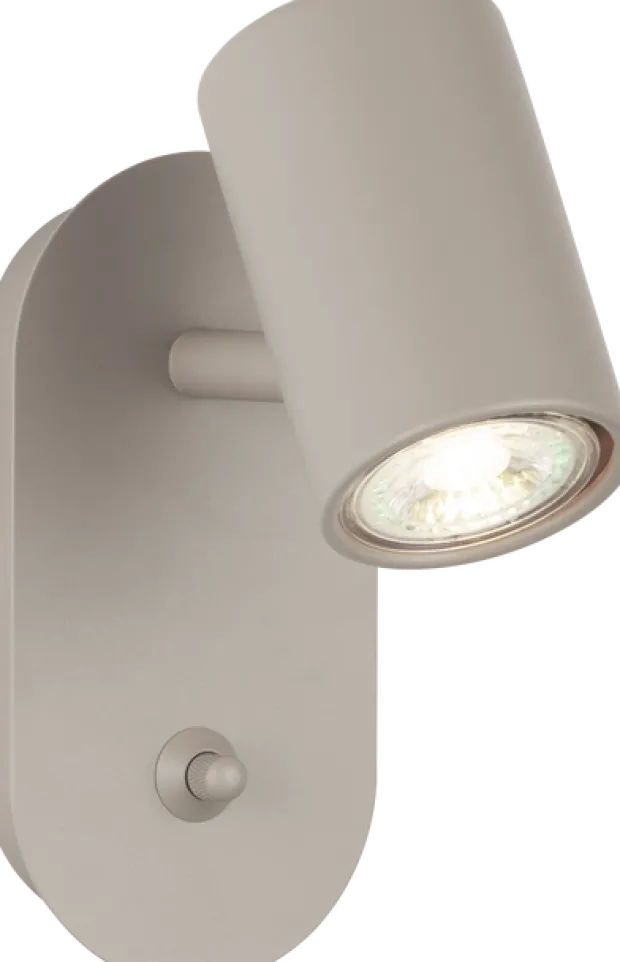 Noor II leselampe vegg 1lys 14cm beige