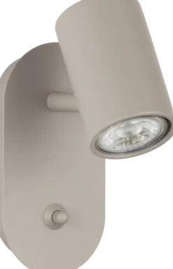 Noor II leselampe vegg 1lys 14cm beige