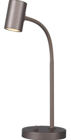 Noor II skrivebordslampe 45cm brun