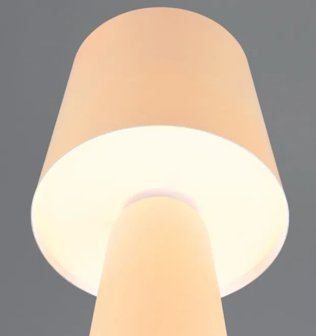Nubian bordlampe 40cm gul