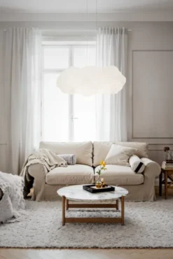 Nuevo taklampe 76cm hvit