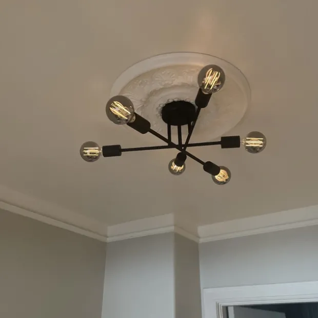 Oda plafond taklampe 58cm sort
