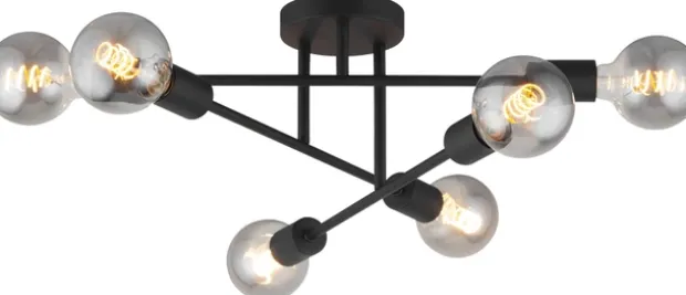 Oda plafond taklampe 58cm sort