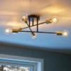 Odelia plafond taklampe 55cm messing