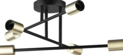Odelia plafond taklampe 55cm messing