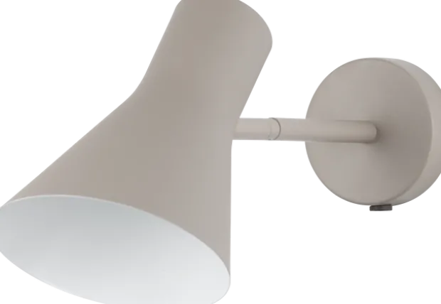 Odense leselampe vegg 18,5cm beige