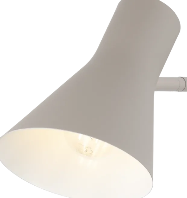 Odense leselampe vegg 18,5cm beige