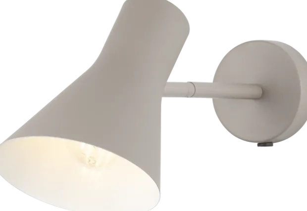 Odense leselampe vegg 18,5cm beige