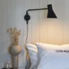 Odense Long leselampe vegg 28,2cm sort