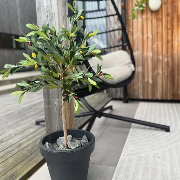 Oliventre LED IP44 93cm grønn