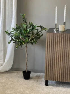 Oliventre LED IP44 93cm grønn