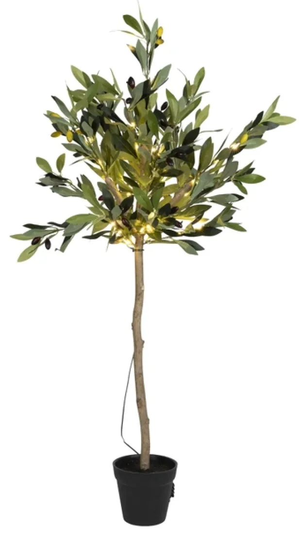 Oliventre LED IP44 93cm grønn