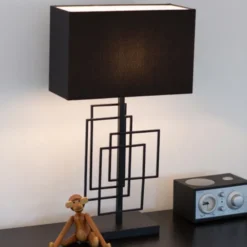 Paragon bordlampe 52cm sort