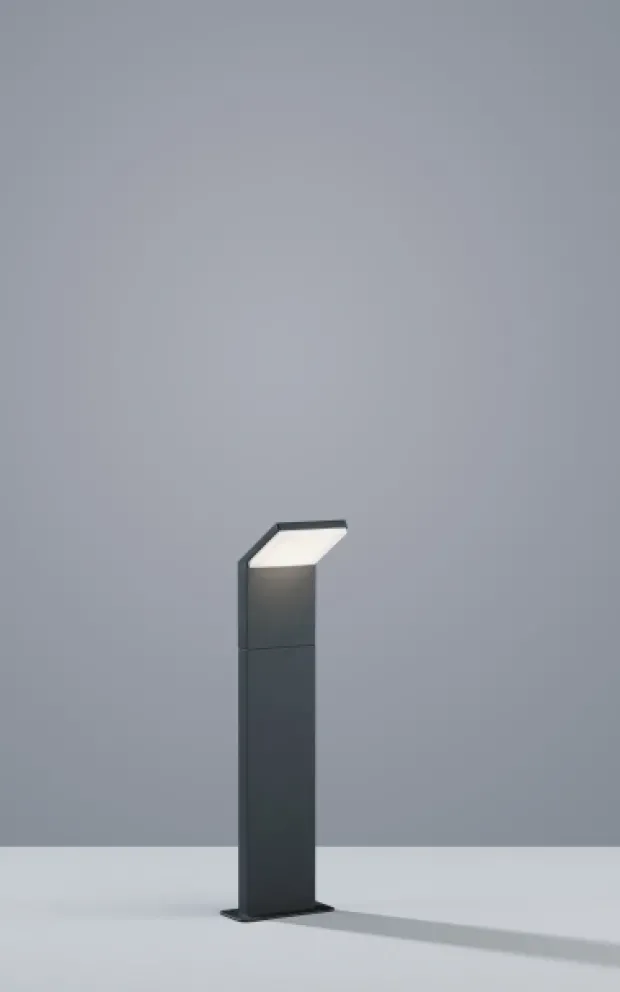 Pearl LED utelampe stolpe IP54 50cm grå