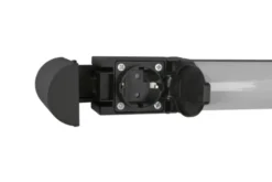 Piera LED vegg baderomslampe IP44 80cm sort