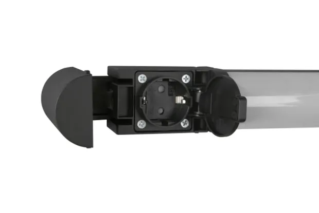 Piera LED vegg baderomslampe IP44 80cm sort