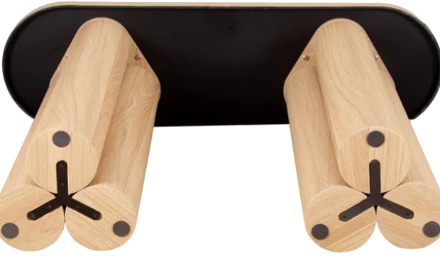 Pillar konsollbord natur