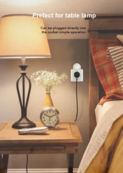 Plug In dimmer 100W hvit