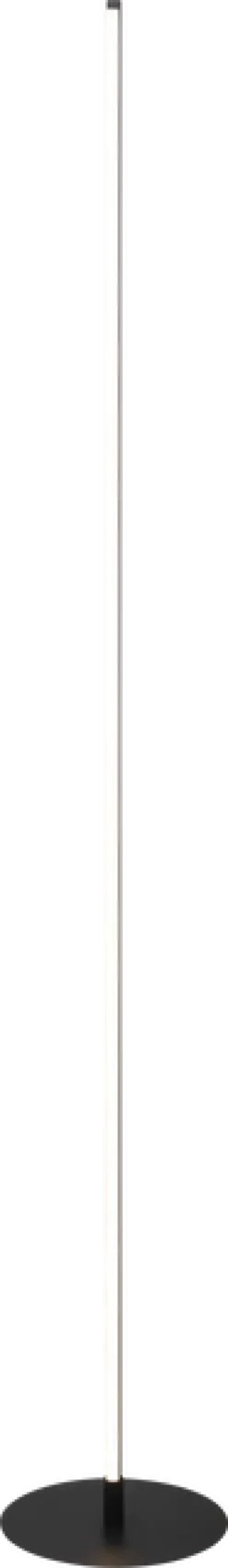 Pole LED gulvlampe 160cm sort