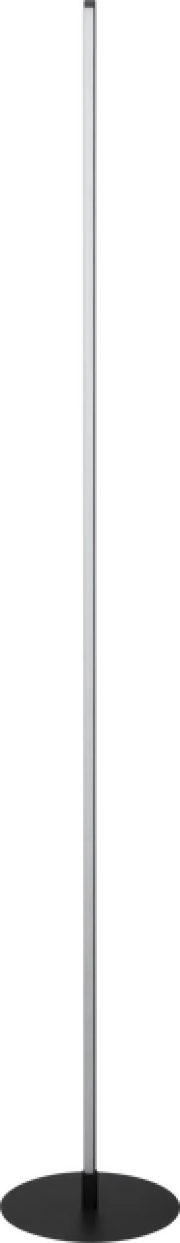 Pole LED gulvlampe 160cm sort