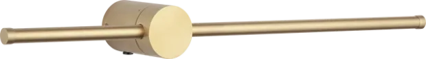Pole LED vegglampe 60cm gull