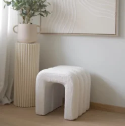 Puff Tube puff 40cm hvit