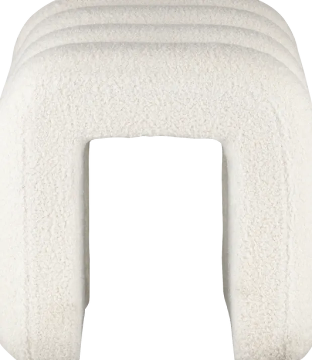 Puff Tube puff 40cm hvit