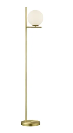 Pure gulvlampe 150cm messing