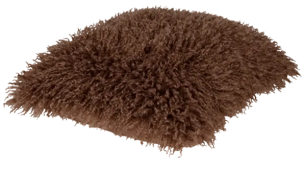 Putetrekk pels 45cm brun