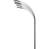 Reed LED gulvlampe 5lys 180cm sort