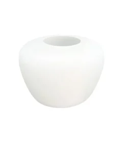 Reserveglass Bris bordlampe hvit