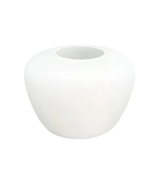 Reserveglass Bris bordlampe hvit