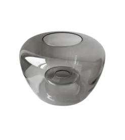 Reserveglass Bris bordlampe smoke