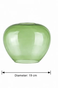 Reserveglass Kelly 19cm grønn