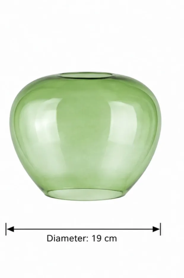 Reserveglass Kelly 19cm grønn