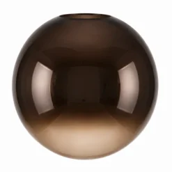 Reserveglass Leana taklampe 25cm brun