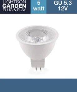 Reservepære LED GU5,3 5W hvit til Luna/Fornax