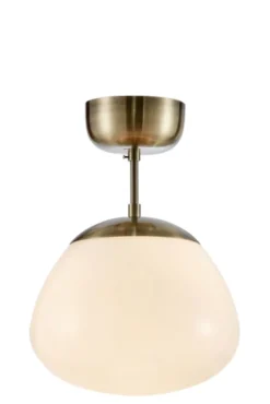 Rise plafond taklampe 25cm messing