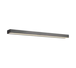 Rocco LED vegg baderomslampe IP44 90cm sort