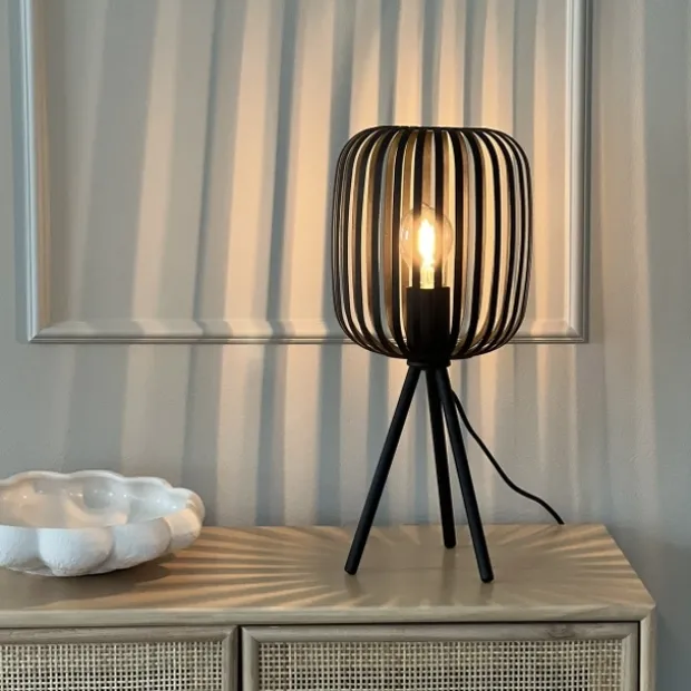 Romazzina bordlampe 43cm sort