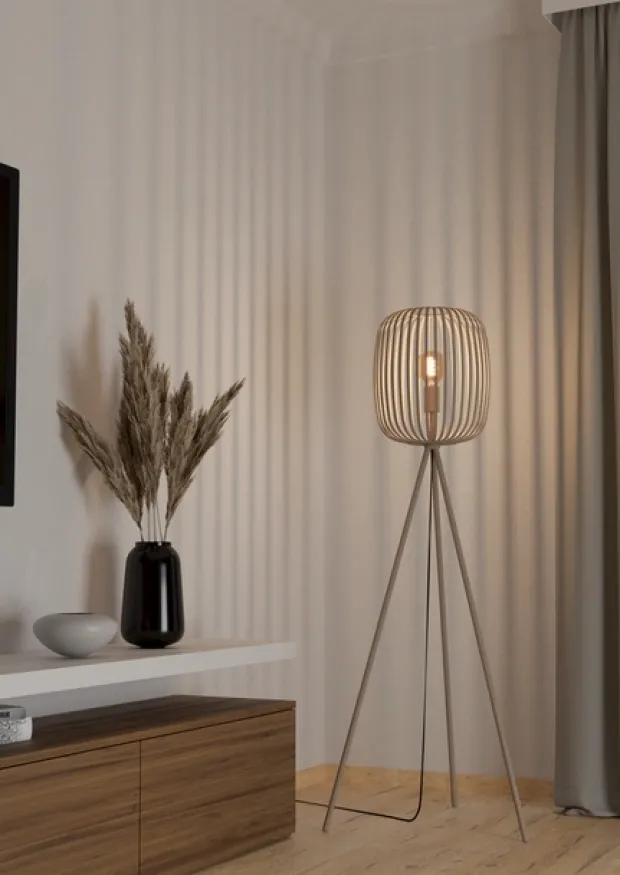 Romazzina gulvlampe 140cm beige