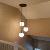 Rondell Ball taklampe rondell 3,5m oppheng 3lys 35cm hvit