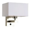 Saga vegglampe 40cm hvit