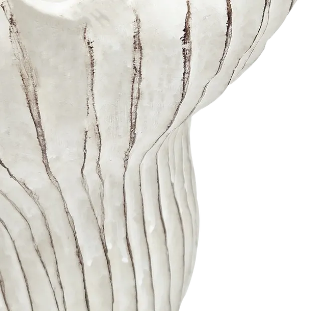 Saguaro vase 23,5cm beige