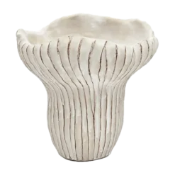 Saguaro vase 23,5cm beige