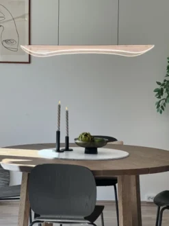 Shape LED taklampe 100cm klar