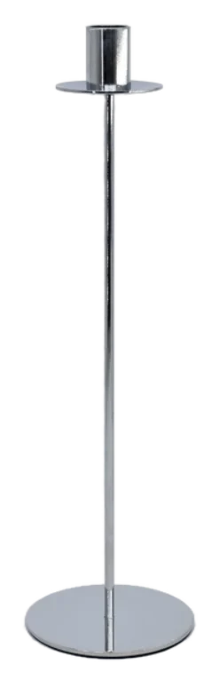 Sienna lysestake 28cm krom