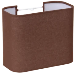 Skjerm Elma vegg 20cm brun