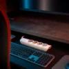 Skjøteledning 3-veis & USB porter hvit