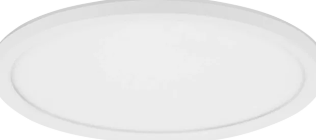 Slim LED plafond taklampe IP44 29cm hvit